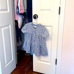 Girls gap kids cotton floral tiered top